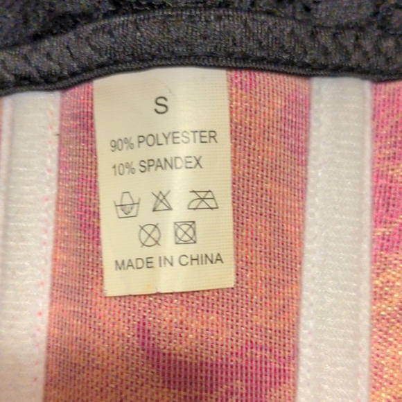 Pink and Gold corset - Picture 3 of 3